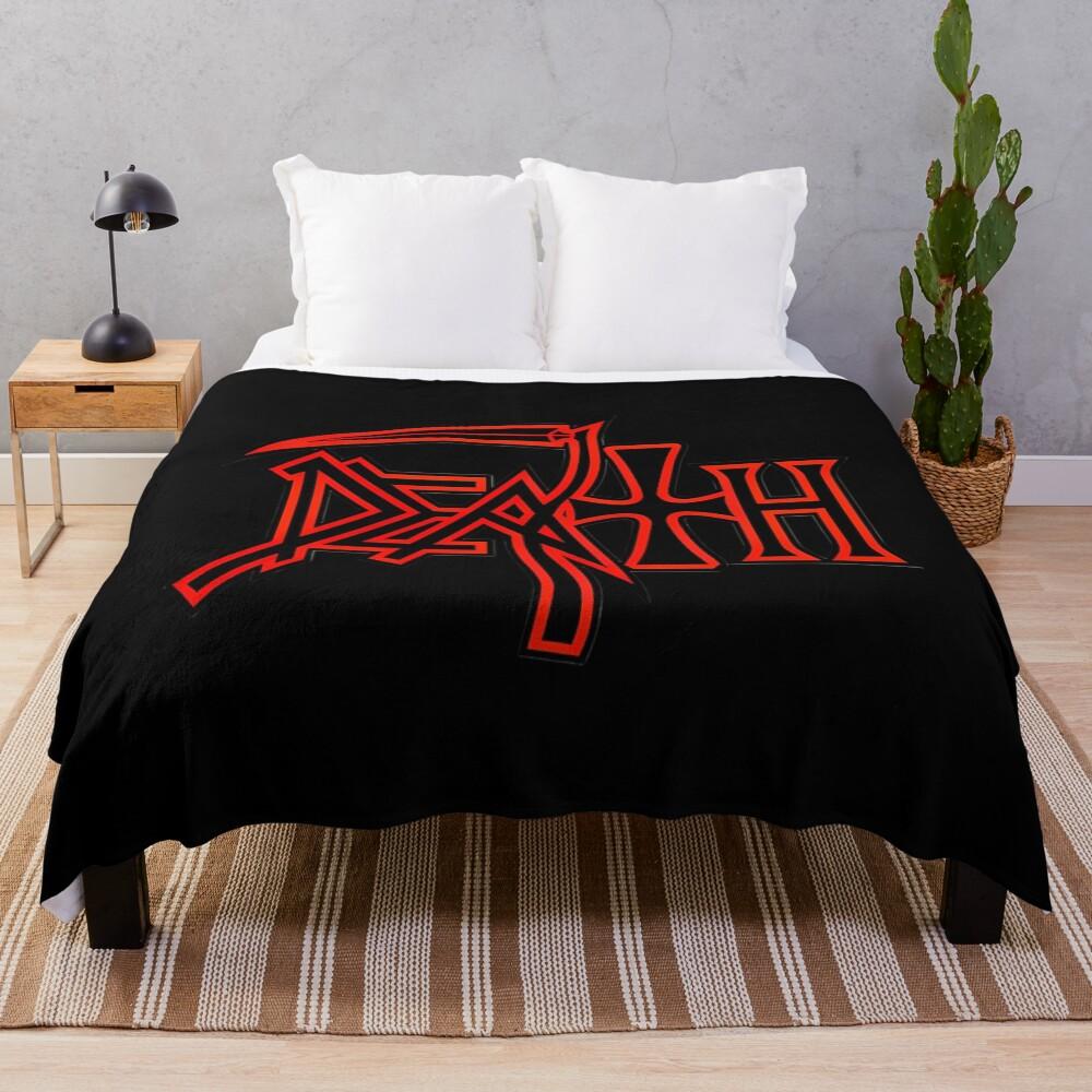 Coperta da divano vintage Death Band