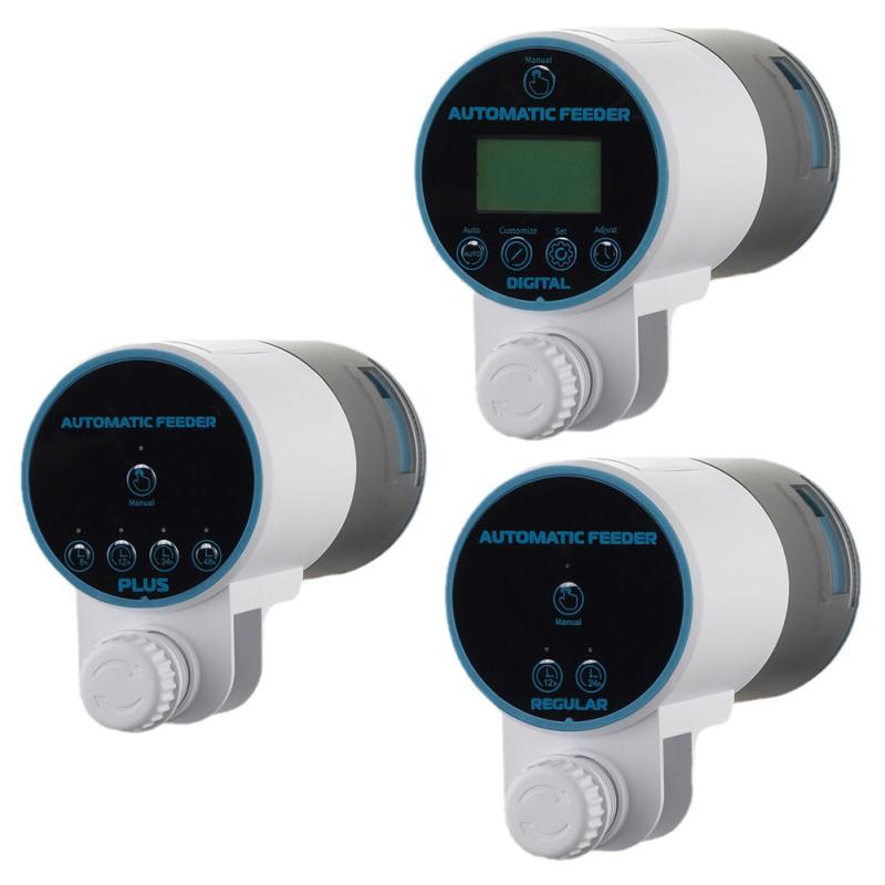 

Автоматическая кормушка для рыб для аквариума, автоматический дозатор корма для рыб на батарейках, интеллектуальный таймер для рыб