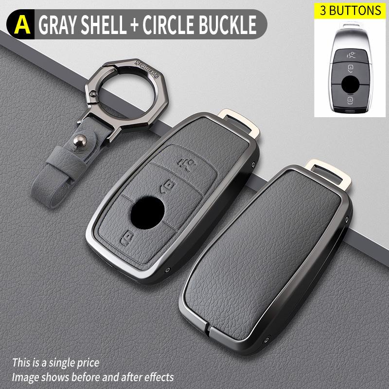 Maybach Model A Key Case In Elephant Grey