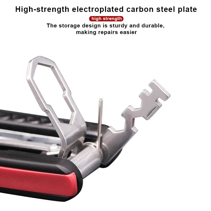 Bicycle Multifunction Tool Set Hex Screwdriver Chain Cutter Kit Folding Tire Repair Multitool MTB Road Bike Repair Accessories