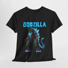 Godzilla Unisex Heavy Cotton Tee, Retro Godzilla T-Shirt, Gift for Movie