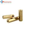 Hexagonal Column Through Bolt Motherboard Screw Standoff with Internal/External Thread