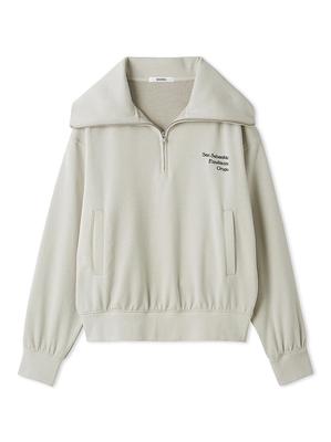 Snidel Skipper Logo Sweatshirt SWCT251153 IVR Women's