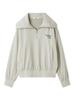 Snidel Skipper Logo Sweatshirt SWCT251153 IVR Women's