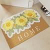 Nordic Wind Silk Floor Mat Entry Door Pvc Floor Mat Household Entryway Scraping Mat Can Be Cut Entry Carpet