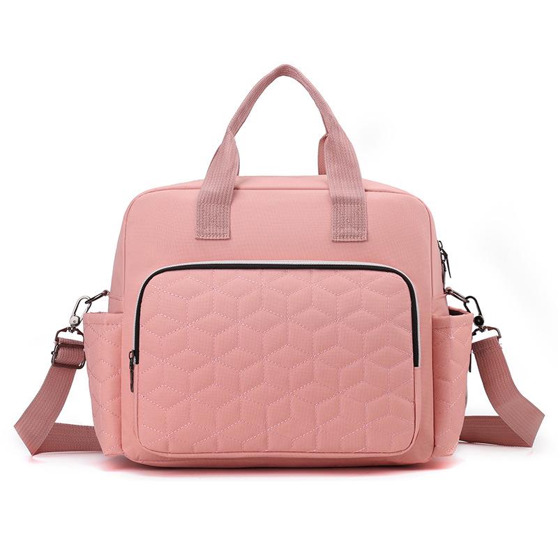 Stylish Diaper Backpack: Fashionable, Large-Capacity Maternity Bag with Changing Pad, Single Shoulder/Crossbody Design