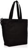 Milkfed BAR AND UNDER LOGO BIG CANVAS BAG 103201053013 Black