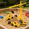 [PACZB] Kinetic Sand Suitcase Sandbox Construction Machinery Z3387