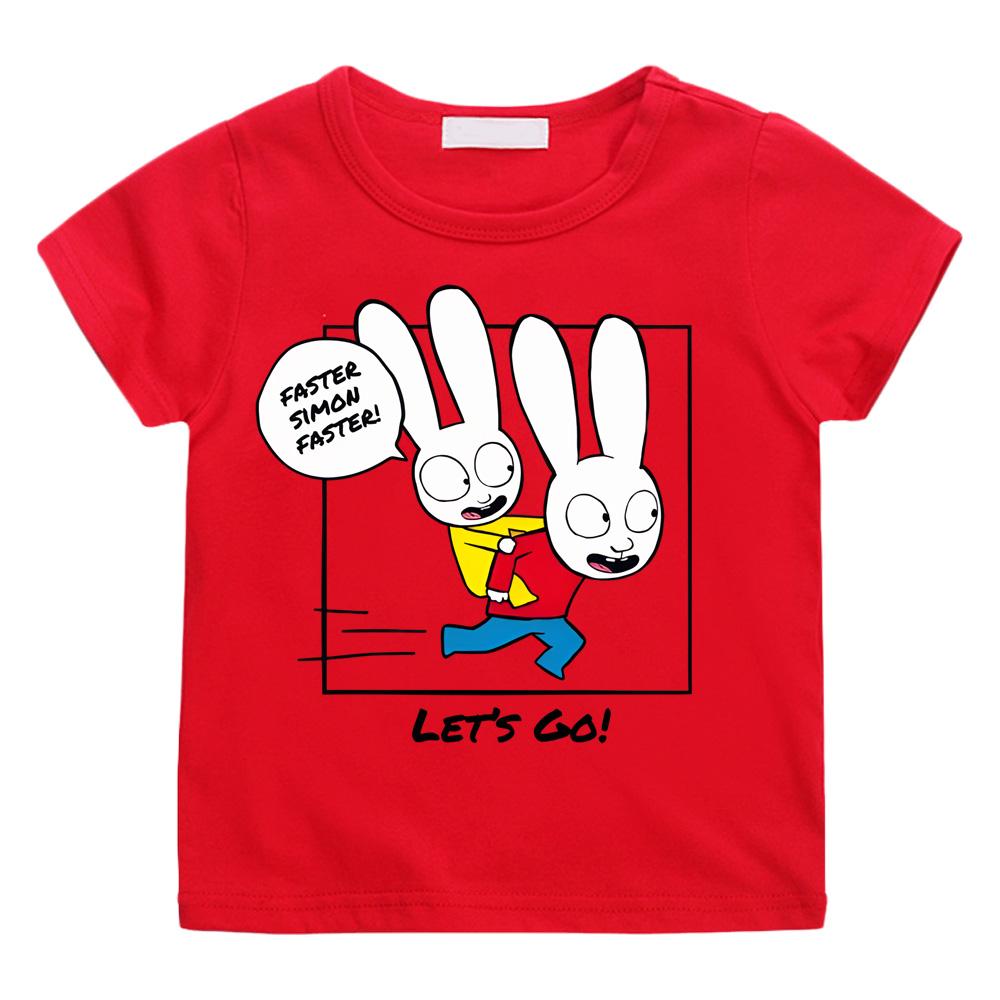 Let's Go Kids Children's Cartoon 2026 T-shirts Cartoon Print Manga Cotton Tshirt Aesthetic Cartoon Boys/girls T Shirt