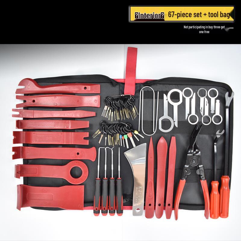 Stainless Steel Pry Bar Car Disassembly Tool for Audio, Door Panel, Console, and Mirror