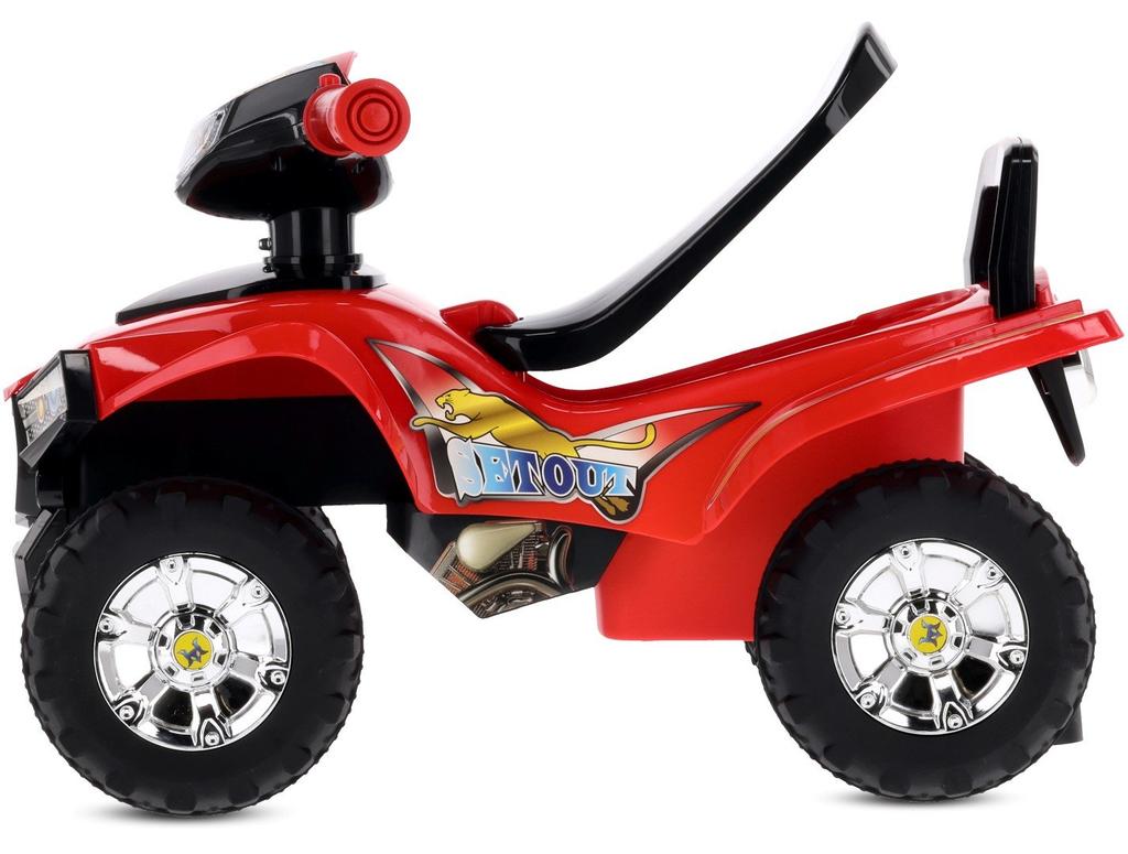 Jeździk Dla Dziecka Na Roczek Quad Czerwony