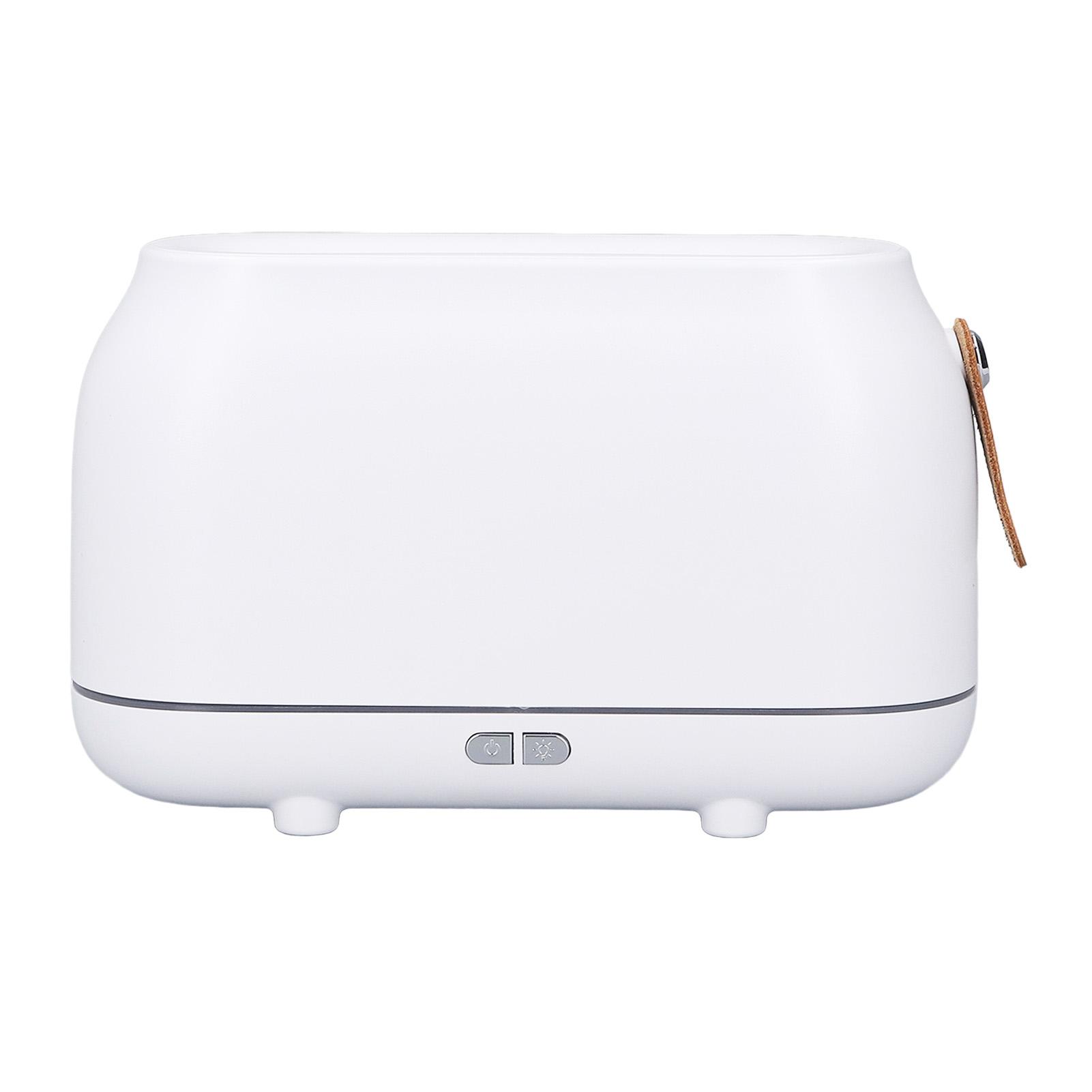 180ml Flame Humidifier Diffuser Mist Humidifier with Flame Light USB Flame Air Diffusers for Bedroom Office White