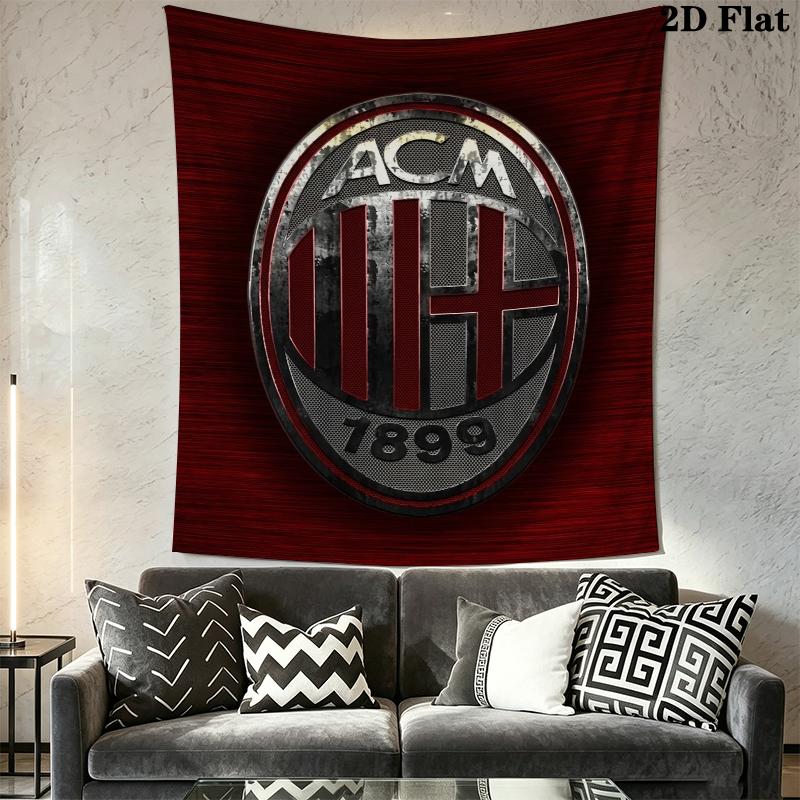Llx0916Ac Milan Wall Tapestry Aesthetic Wall Hanging Printed Fabric Blanket Decorative Tapestries for Bedroom Living Room Home Decor