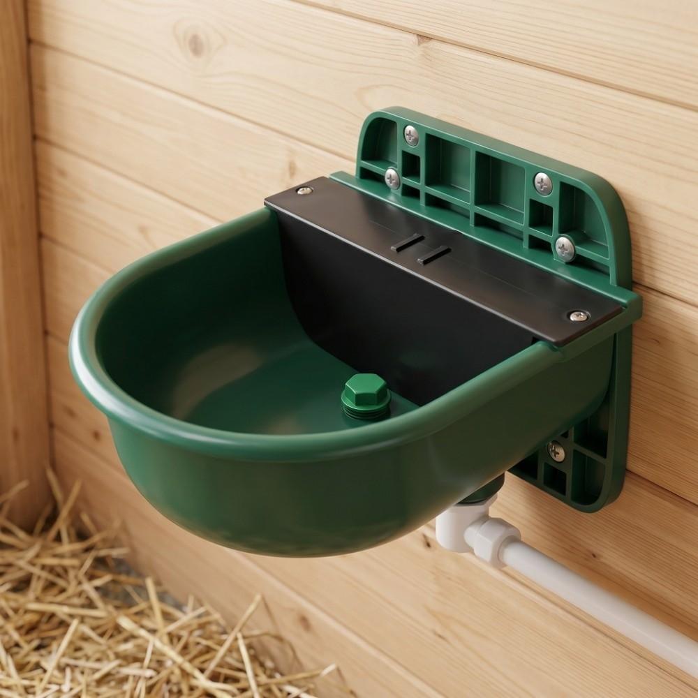 Plastic Automatic Livestock Drinking Bowl Thickened Design Livestock Drinking Sink Cat