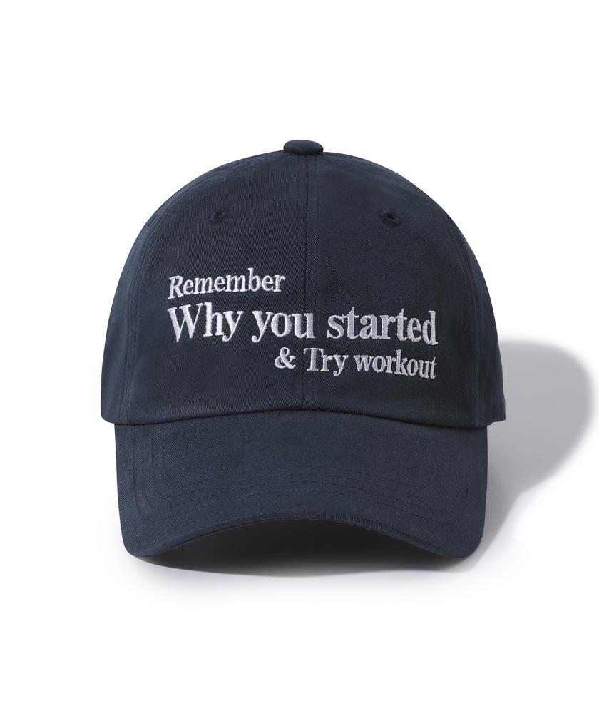 RABDY Workout Ball Cap - Navy