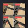 Carpenter Square Tool, Combination Square 12Inch/300mm, 15.7Inch/400mm, Angles Ruler,L Shape Square Ruler