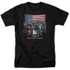 Justice League Of America All American League Mens T Shirt Black