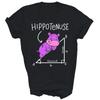 Hippopotamus Geometry Math Lover Hypotenuse Unisex Shirt Gift