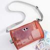 Handbag Mesh Shoulder Bag Korean Style Water Bottle Drawstring Bag Mesh Crossbody Bag  Summer