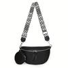 Casual Women's Waist Bag Fashionable Crossbody Women's Chest Bag Single-shoulder Genuine Leather Women's Bag