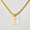 Vintage Curb Cuban Link Chain Necklaces Male Gold Color Stainless Steel Long Choker Chain For Men Women Hip Hop Jewelry Gift