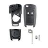 For Opel Car Keys Replacement 2 Buttons Car Key Case with Foldable Key Blade