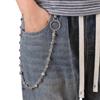 Punk Style Metal Dice Pant Chain – Versatile Hip Hop Rock Waist Accessory for Men and Women
