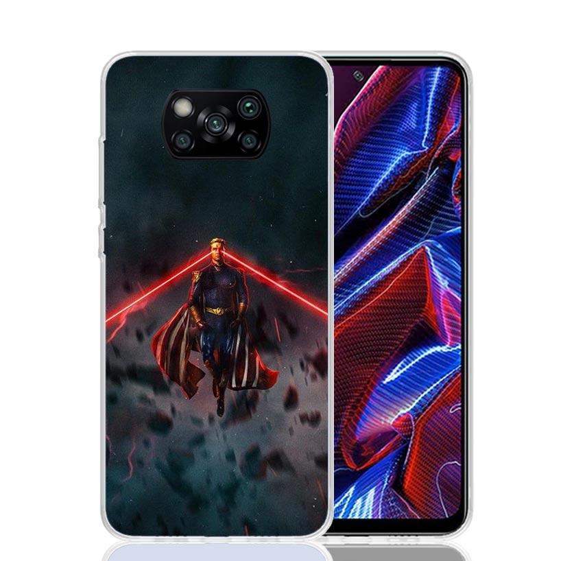 The Boys Homelander TV Case Phone Cover for Xiaomi Redmi Note 10 9 9S 8 8T 7 5 Pro Mi 12T 11T 10T 9T 12 11 Lite A3 A2 Trend Fund