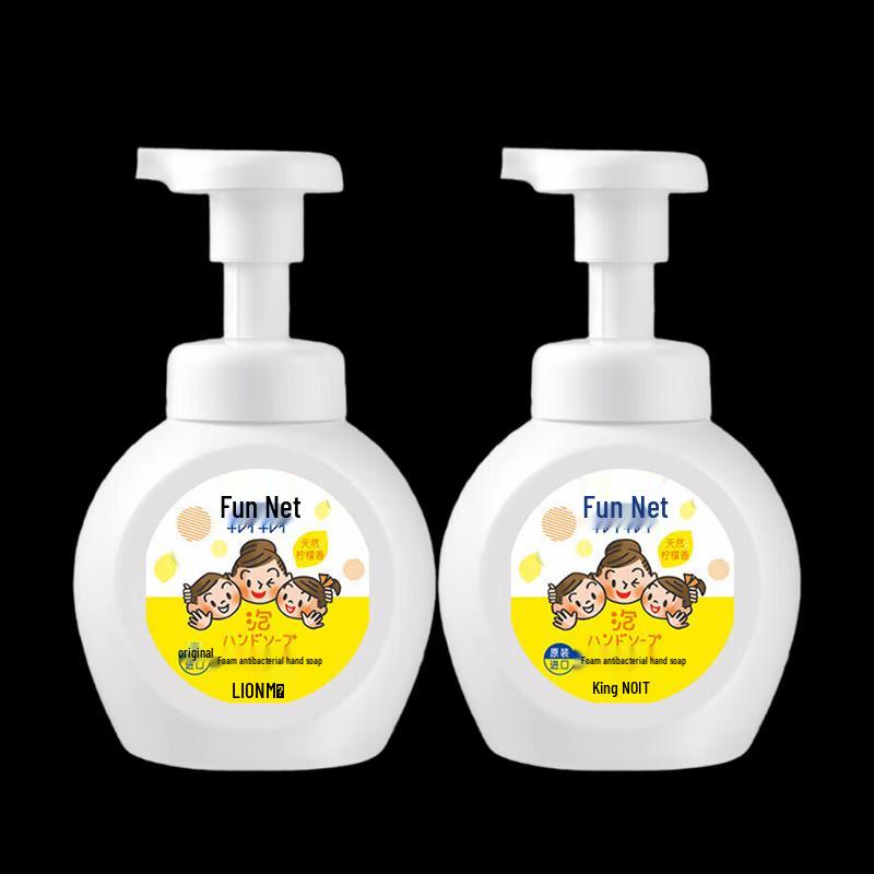 Lion KireiKirei Foaming Antibacterial Hand Soap - Natural Lemon Scent