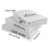 Rustic Stacking Display Books 3 Piece Set for Home and Office Decoration