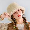 Women's Volume Wool Fisherman's Cap Thickened Autumn And Winter Warm Color Plush Hat