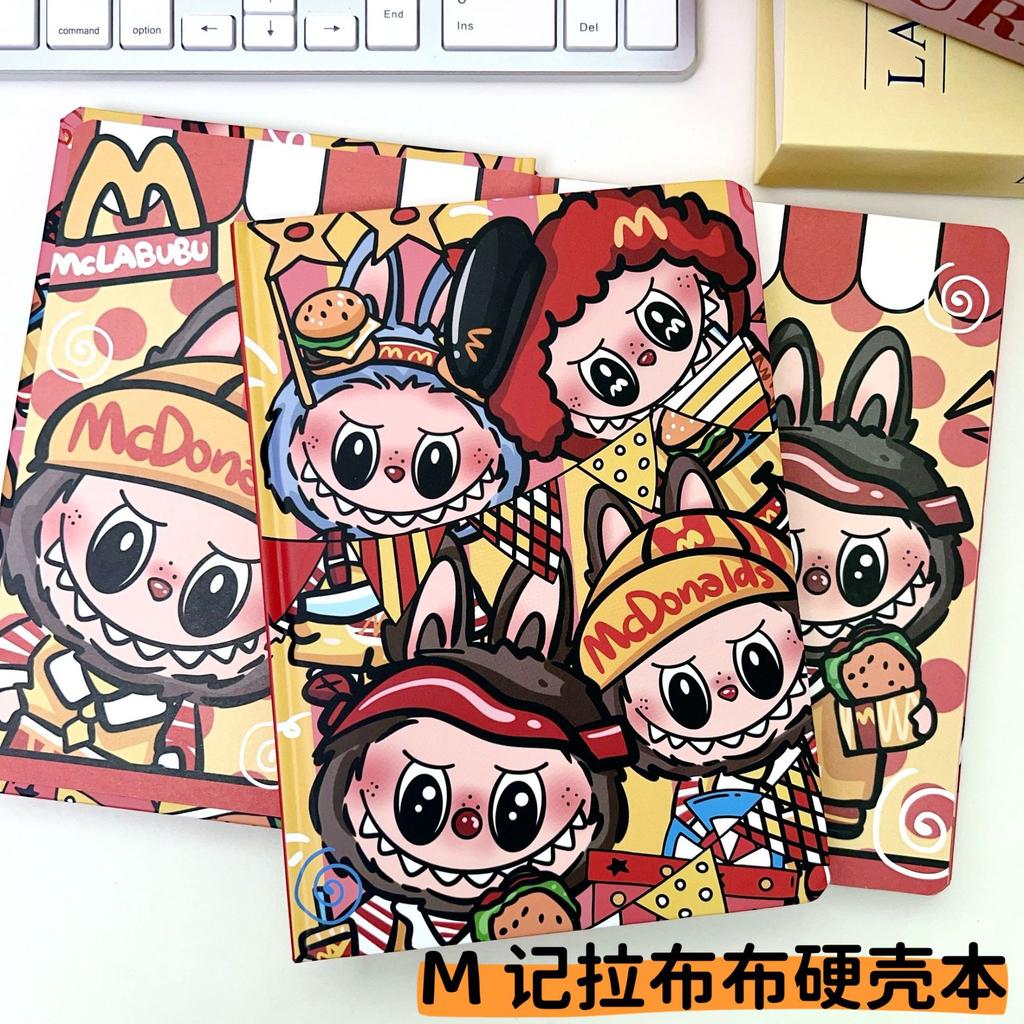 M Record Rabub Color Page Notebook A5 Student Horizontal Line Diary Handbook