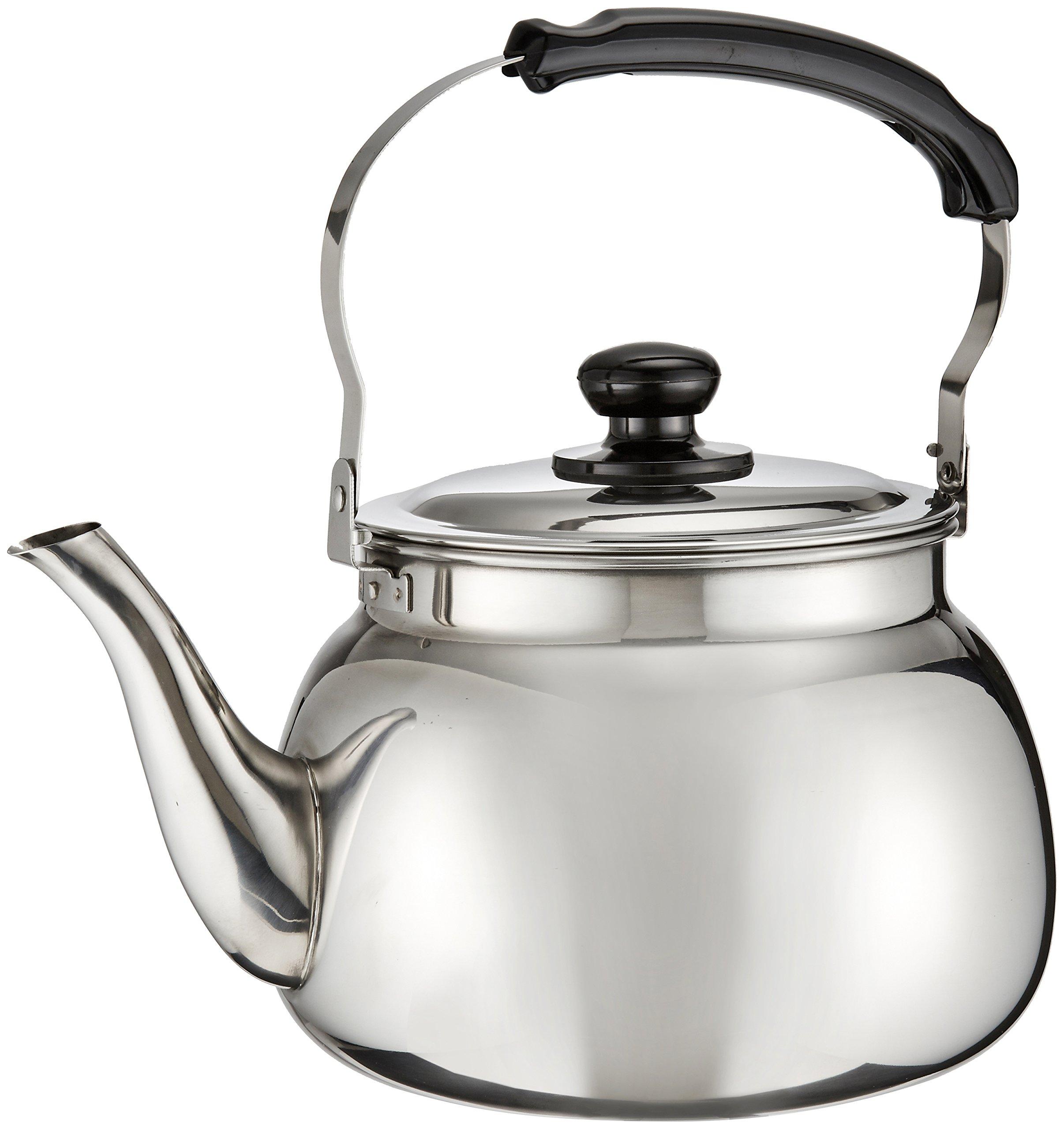 

Endo Shoji TKG Electric Kettle, Kettle, 1.3 gal (5 L), Stainless Steel, Rust Resistant, Hygienic, Induction Compatible, Outer Diameter 8.5 inches (215