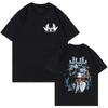 Rapper Jul Gesture Logo Printed Tshirt Unisex and Women Summer Cotton Y2K Clothing Hip Hop Fashion Short Sleeve Tops Streetwear