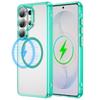 Upgrade Anti-drop Clear Magnetic Case For Samsung Galaxy S26Ultra S26 S2 S24 Plus For  Wireless Charging Hard PC Cover