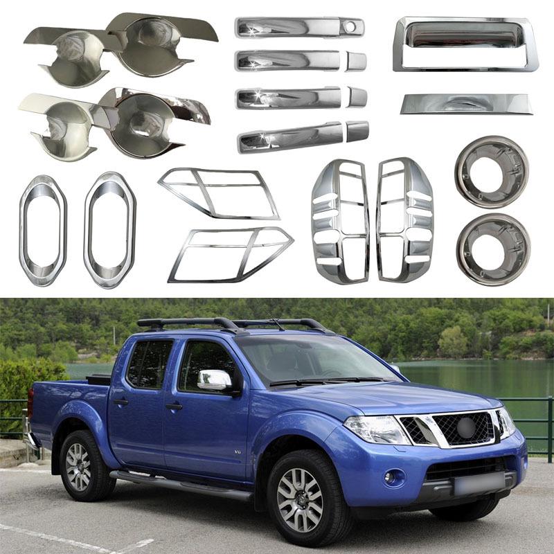 Exterior Parts for 07-13 Nissan Navara: Handles, Door Bowls, Mirrors