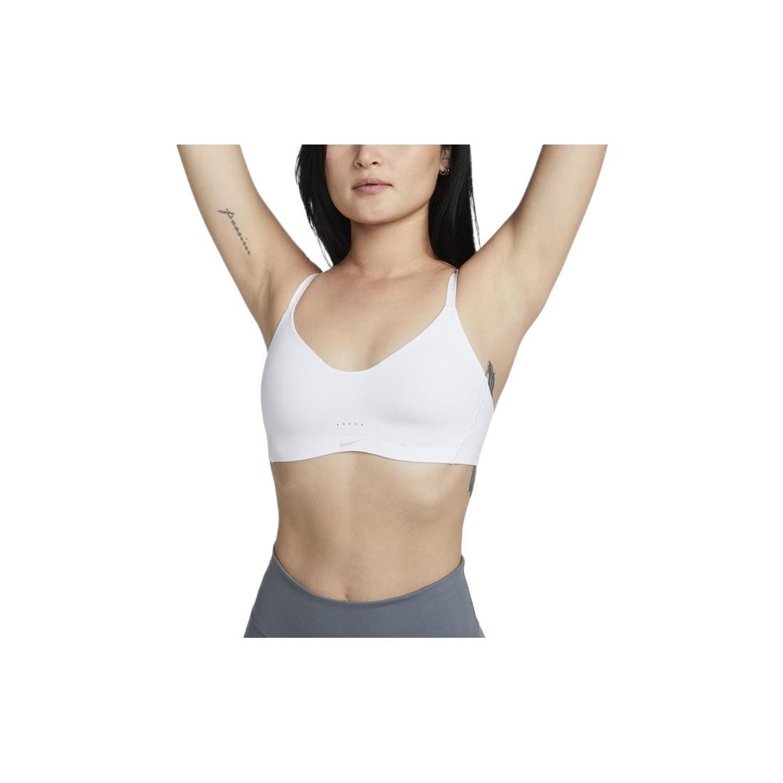 Nike Dri-FIT Alate Women s Minimalist Light Support Padded Sports Bra White DM0527-100 L