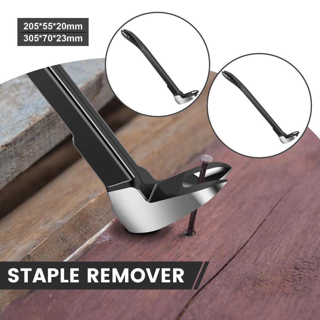 Nail Puller Crowbar Nail Remover Tool with Cats Paw Pry Bar Multifunctional Crowbar Tool Steel Nail Extractor Tool Nail Remover