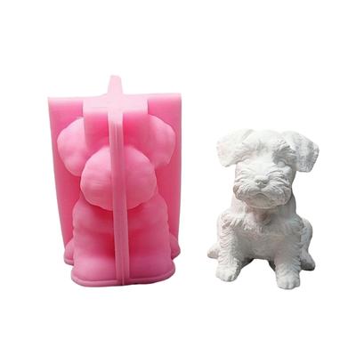 Forma 3D Pies Formy Silikonowe Ręcznie Robione Formy Gipsowe Formy Ornamentowe Formy Odlewnicze Formy Urocze Formy Zwierząt Materiały Rzemieślnicze