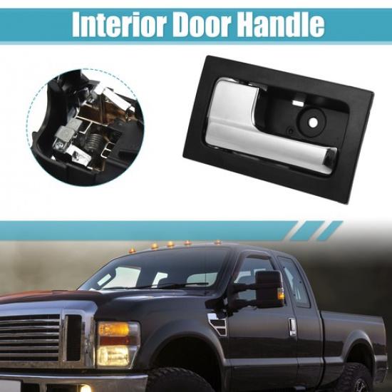 

Interior Door Handle Front Rear Left Driver Side Replacement for Ford F150 Black