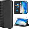 Case for iPhone 17 Pro Max, Scratch-Resistant Navy Blue Leather Effect + 2 Tempered Glasses
