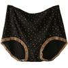 Plus Size High-Waisted Polka Dot Cotton Underwear for Women - 2026 New Style for Middle-Aged and Elderly