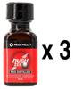 RUSH ZERO Red Distilled 24ml X3 - BGP Leather Cleaner - LC Packs X3