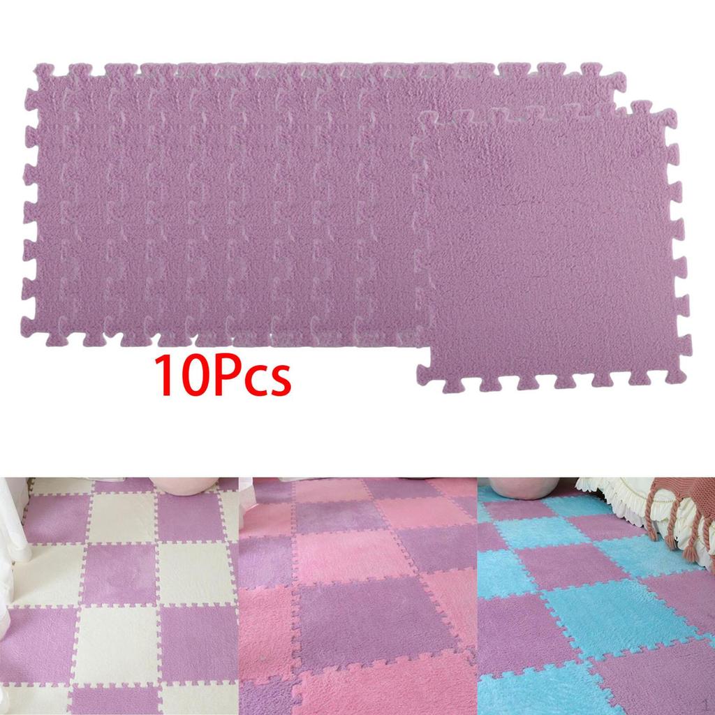10 Pack Baby Activity Mat, Soft Foam Floor Tiles for Toddlers And Kids