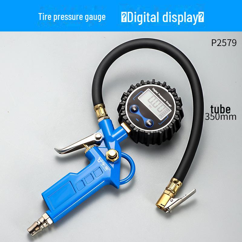 

Високоточний цифровий манометр для шин з надувним манометром та монітором тиску масла