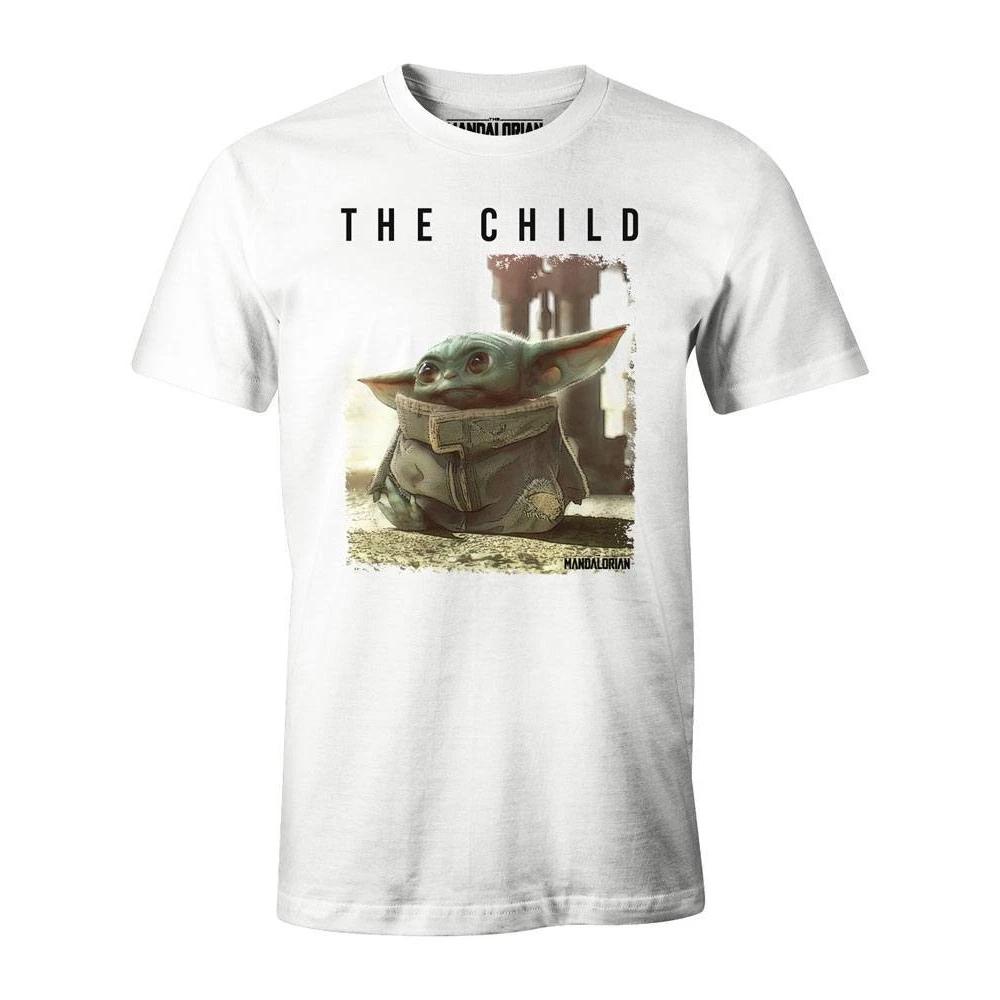 Star Wars The Mandalorian Mens The Child Logo T-Shirt