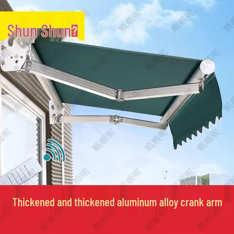 Outdoor Manual Ret retractable Aluminum Awning