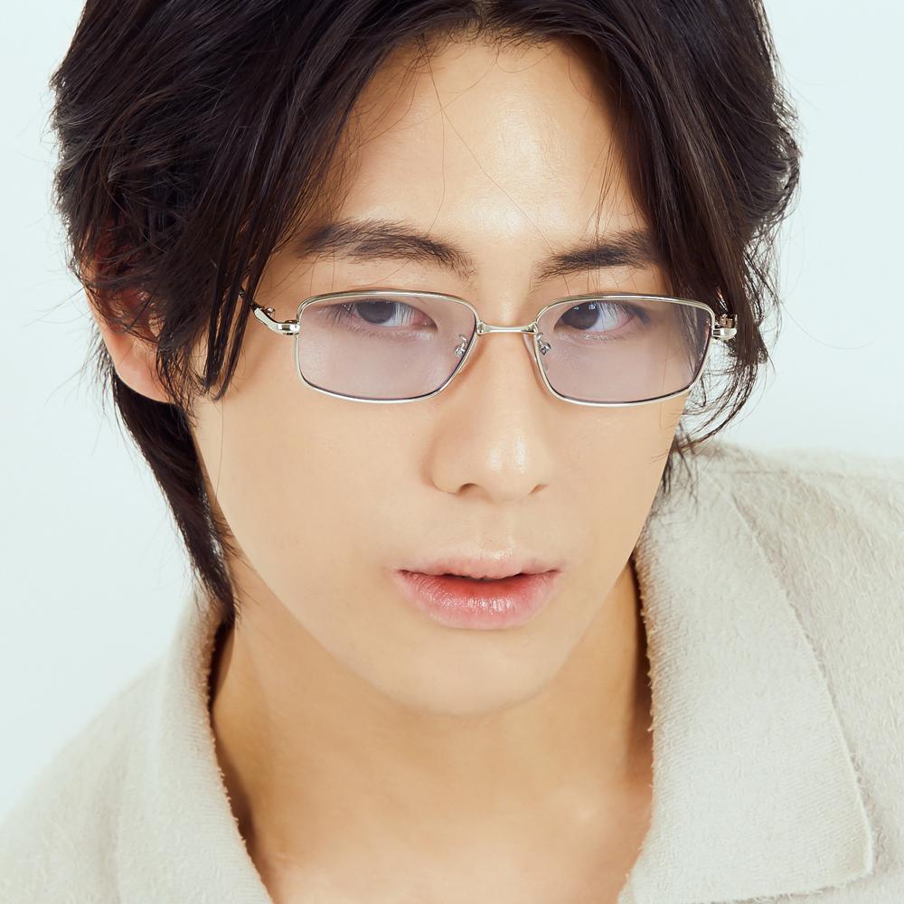 Haibisyeon Mue Silver/Blue Tint Lens
