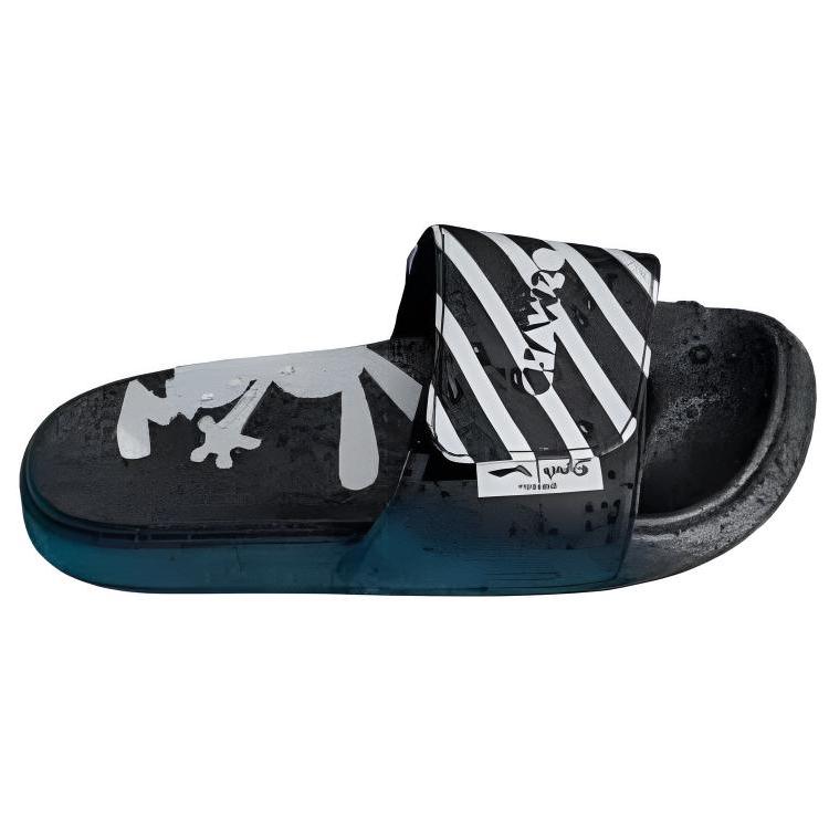 Li Ning Slip Resistant Slide Slippers Women's Black AGAT002-1