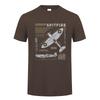 Novelty Spitfire T Shirt Fighter Plane WW2 War Pilot Aircraft Airplane Tshirts Unisex Cotton Tee Short Sleeve TShirt Gift DY303